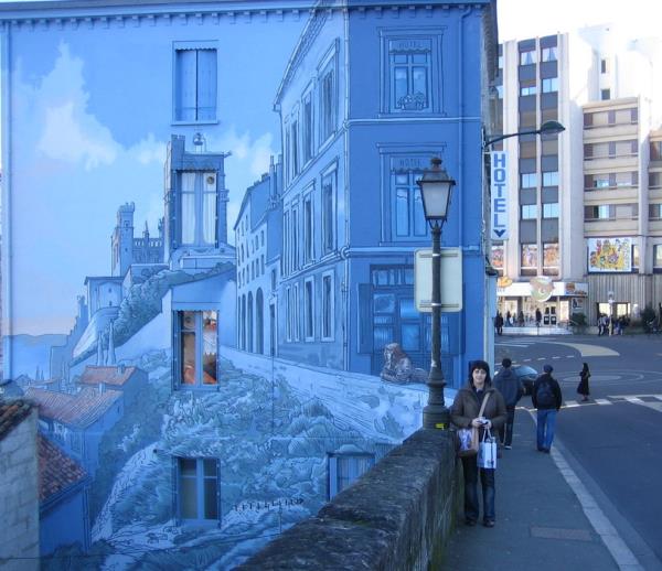 Art mural: La vallée dans la ville