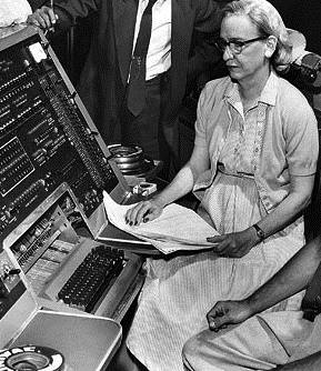 Grace Hopper sur UNIVAC Grace Hopper sur UNIVAC