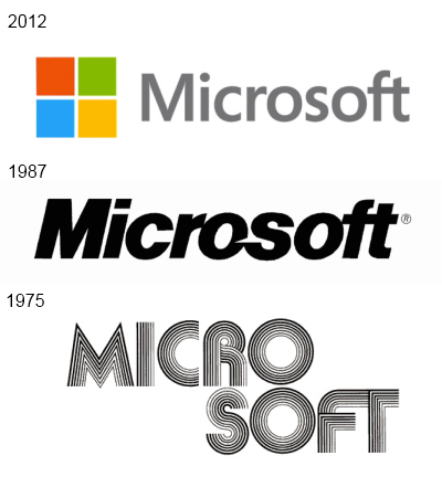 Nouveau logo de Microsoft