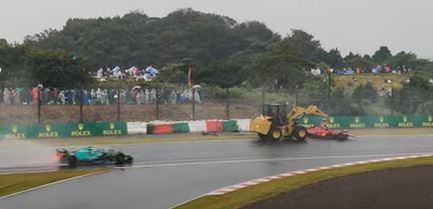 Grue sur la piste, Suzuka 2022