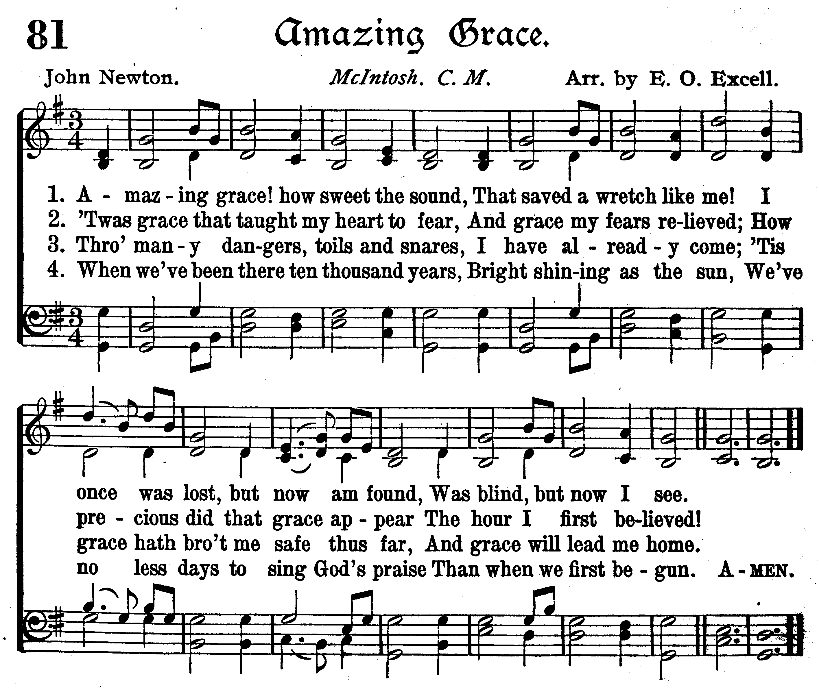 AMAZING GRACE