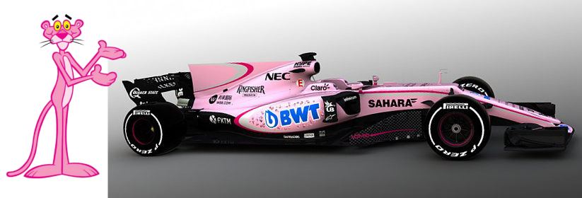 Force India rose 2017