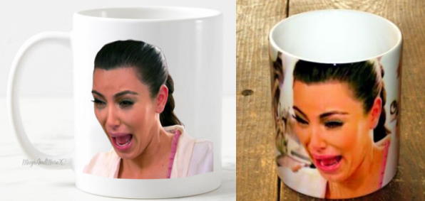 Les mugs de Kim Kardashian