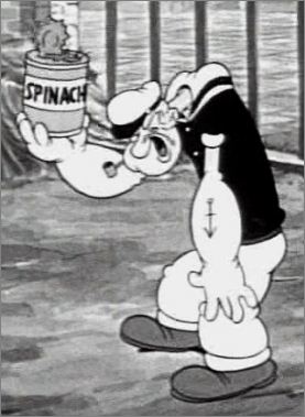 Popeye et ses épinards