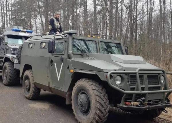 Convoi tchetchène en Ukraine