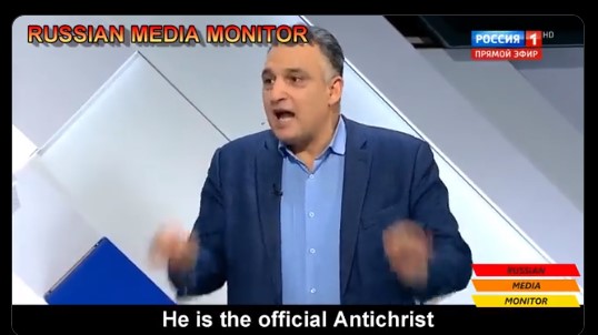 Zelensky est l'antéchrist (TV russe)
