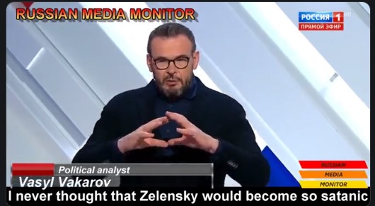 Zelensky est devenu satanique (TV russe)