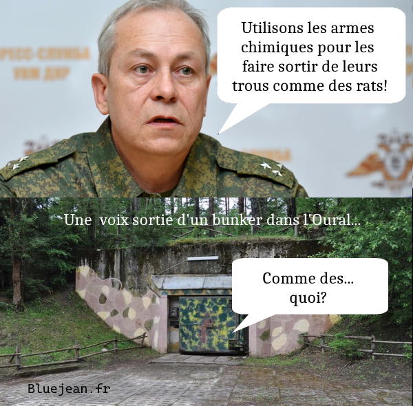 Eduard Basurin propose l'usage d'armes chimiques à Marioupol