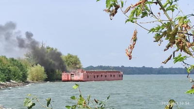 Barge à cochon en Ukraine