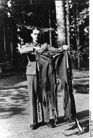 Hitler's pants after bombing