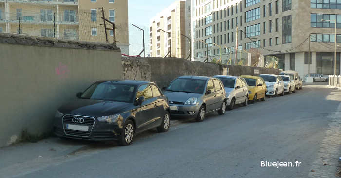 Se garer sur le trottoir, mode d'emploi